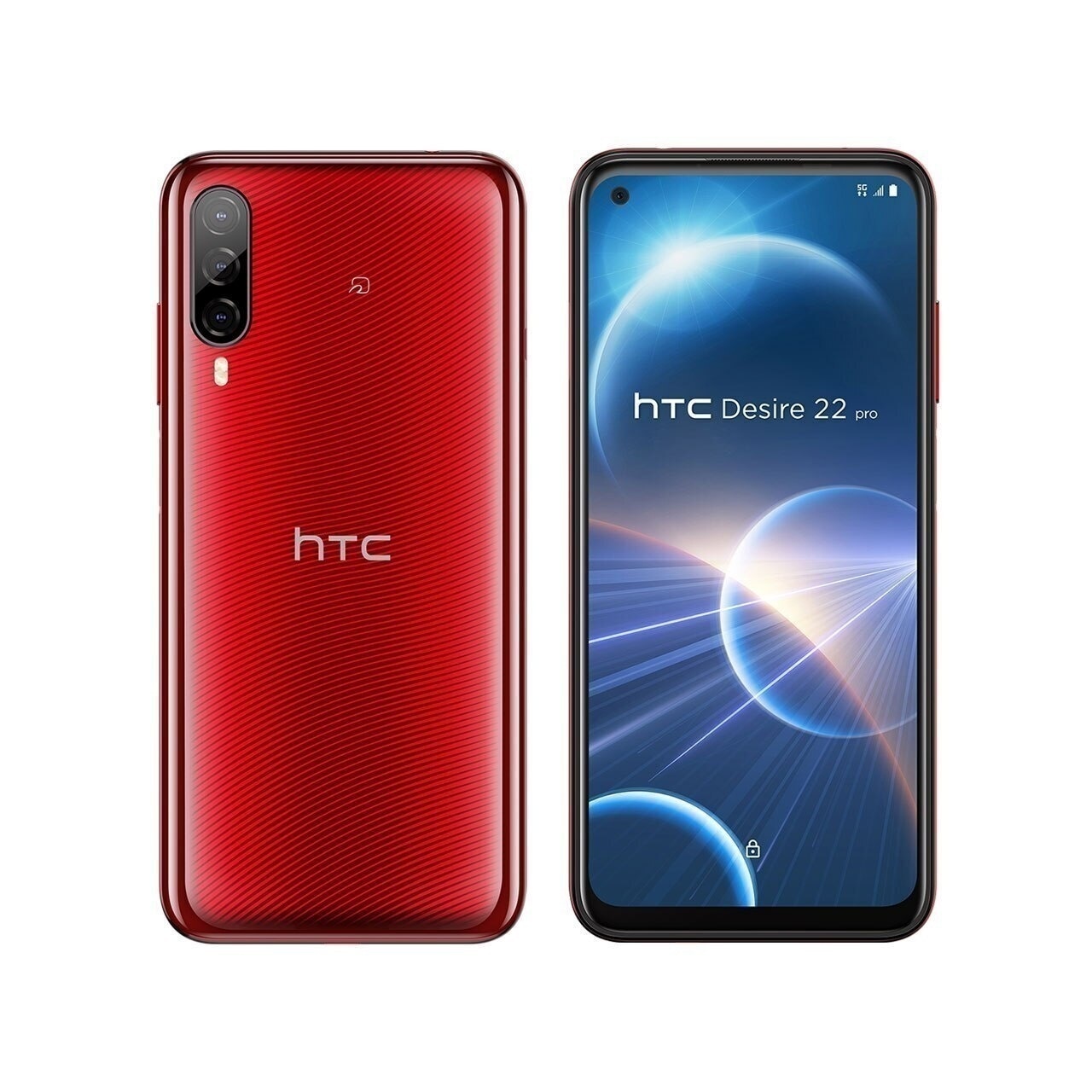 HTC Desire 22 pro SIMフリー [サルサレッド]