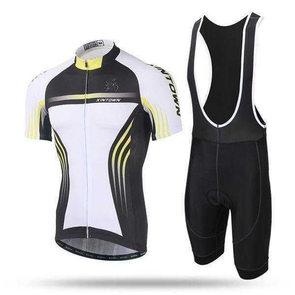 綿 スカル サイクルウェア 半袖 上下2点セット メンズ サイクリング裏ウエア 吸汗 速乾 ジャケット バイク 運動 自転車ウェア