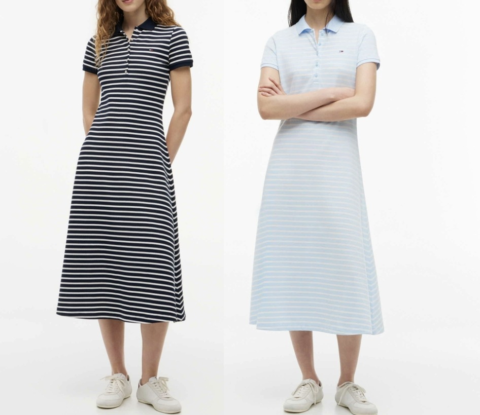 Maxi Polo Dress (T32G6WOP33TWT2)