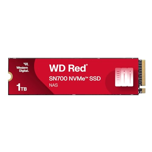 WDS100T1R0C [WD Red SN700 NVMe SSD（1TB M.2(2280) PCIe Gen3 x4 NVMe 2000TBW 5年保証）]
