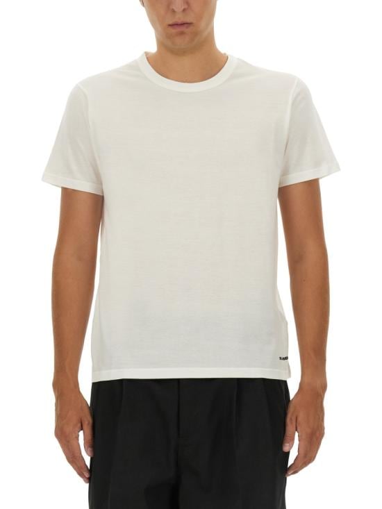 JIL SANDER Men T-Shirts J47GC0012 J45031100 WHITE