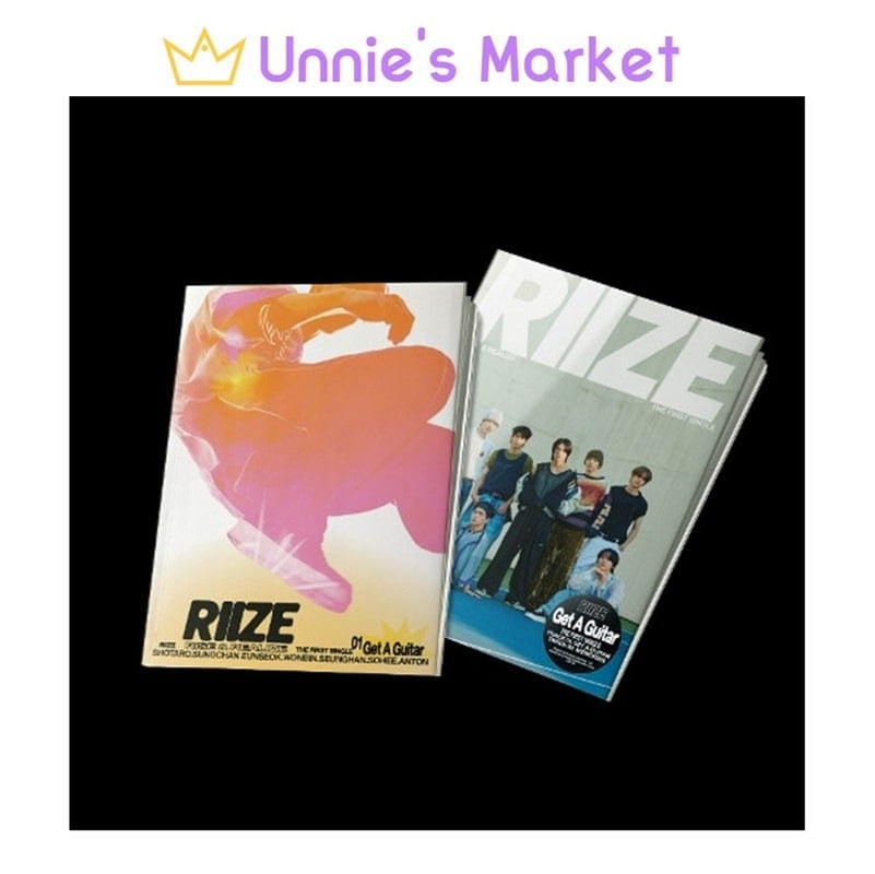 [SET] RIIZE - Get A Guitar 1st Single Album + Free Photocard 1EA(fan-made)