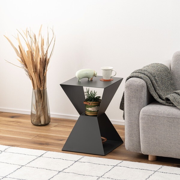 DM-102DGY ダークグレー サイドテーブル メーカー直送