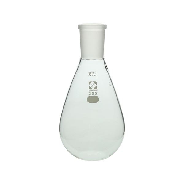 共通摺合平底なす形フラスコ 300mL [005400-29300] 9,314円