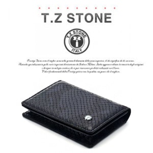 T.Z STONE-TZ1D228 クラシック　ヘビパターン カードケース名刺入れ ブラックカードホルダー/IDカード入れ/カード入れ/IDカードホルダー/カードポケット/IDカード/カード/社員証/社員証入れ/tzstone/t.zstone/名刺入れ/名刺ケース/カード名刺/本革カードホルダ/本革ケース/リアルレザー/リアルレザーケース/本革/レザーカードホルダー 5,126円