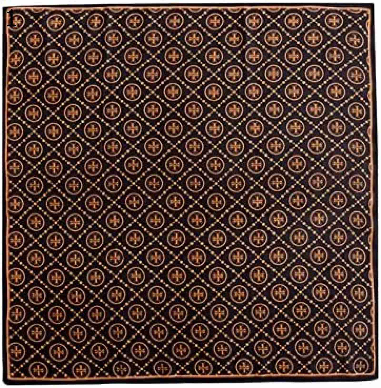 【20%OFFクーポン～】春夏スカーフレディース レトロ プリント バインディング スカーフ ロンバス スクエア ポリエステル繊維 スカーフ スカーフ (Color : Brown Size :