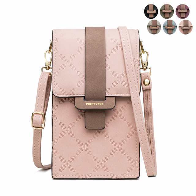 大人気 スマホポーチ レディース スマホショルダー ショルダー型 ショルダーバッグ 斜めがけ ミニショルダー バッグ スマホポシェット PU 5,454円