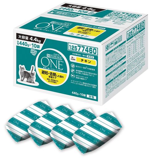 ピュリナ ワン ピュリナワンキャット 避妊・去勢した猫の体重ケア チキン 4.4ｋｇ(400g×11袋入)