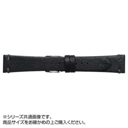 Emitta(エミッタ) 時計バンド ウーガ 19mm ブラック (美錠:銀) EU-A19