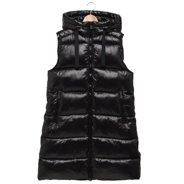ダウンベスト ダウンジャケット コート イリア ジレ ブラック レディース D80302W LOVE21 10000