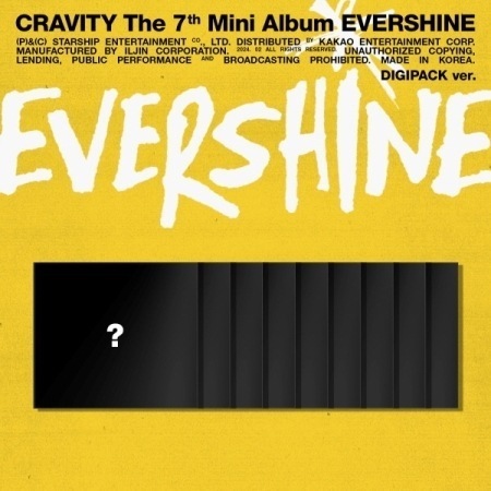 【DIGIPACK】【9種セット】 【和訳選択】CRAVITY EVER SHINE 7TH MINI ALBUM クレヴィティー 7集 【レビューで店舗特典】 【安心国内発送】