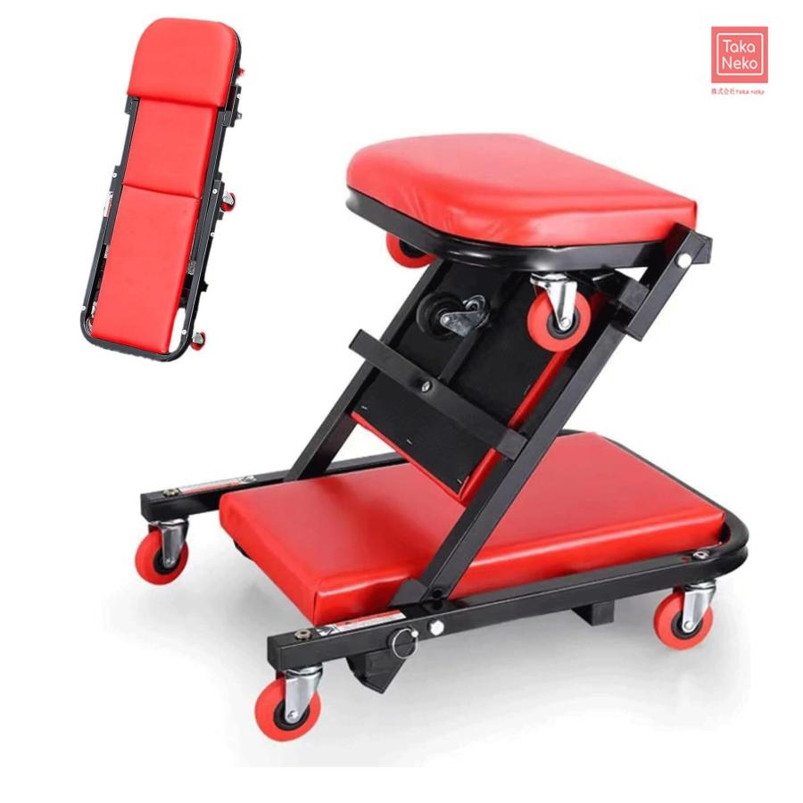 寝板 クリーパー クリーパーチェア メカニッククリーパー 作業イス サービスクリーパー 折りたたみ プラスチック クリーパー 作業用 低床 キャスター付き