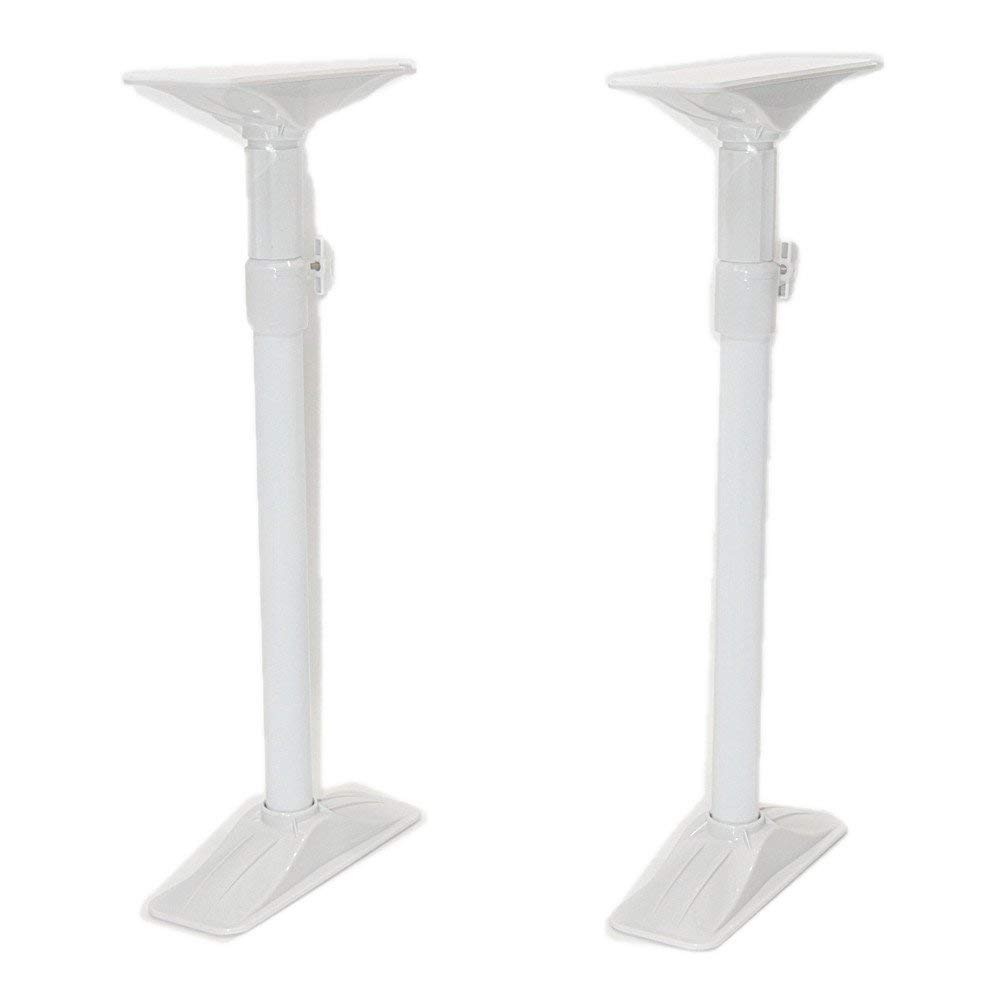 コーナンオリジナル 防災グッズ 家具 転倒防止 突っ張り 伸縮 耐震ポール L 高さ50~75cm 耐圧約200kg ホワイト LFX01-1993