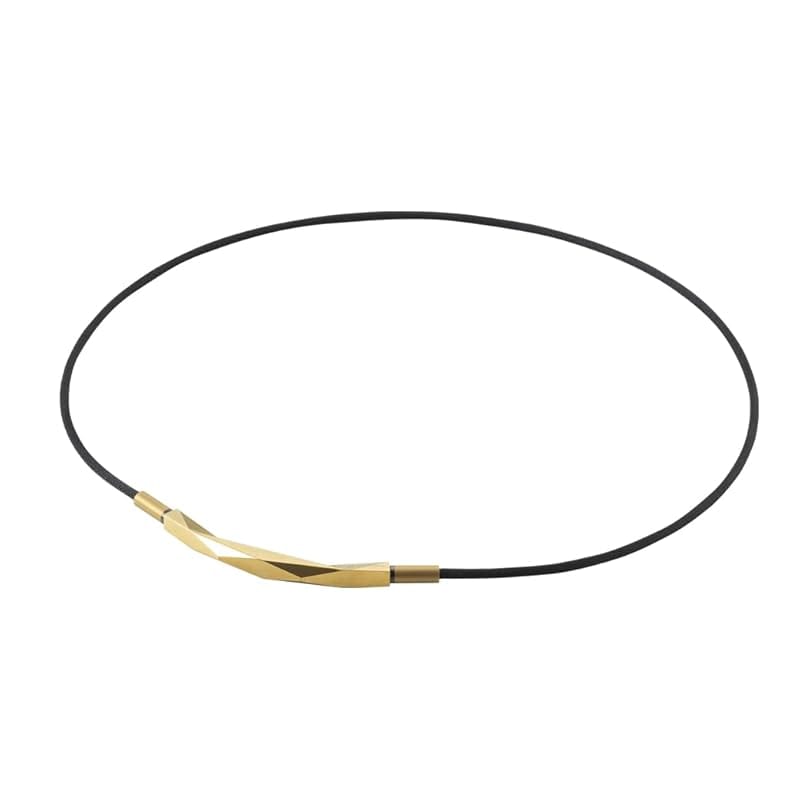 phiten(ファイテン) ネックレス RAKUWAネック ダイヤモンドカット ゴールド 40cm