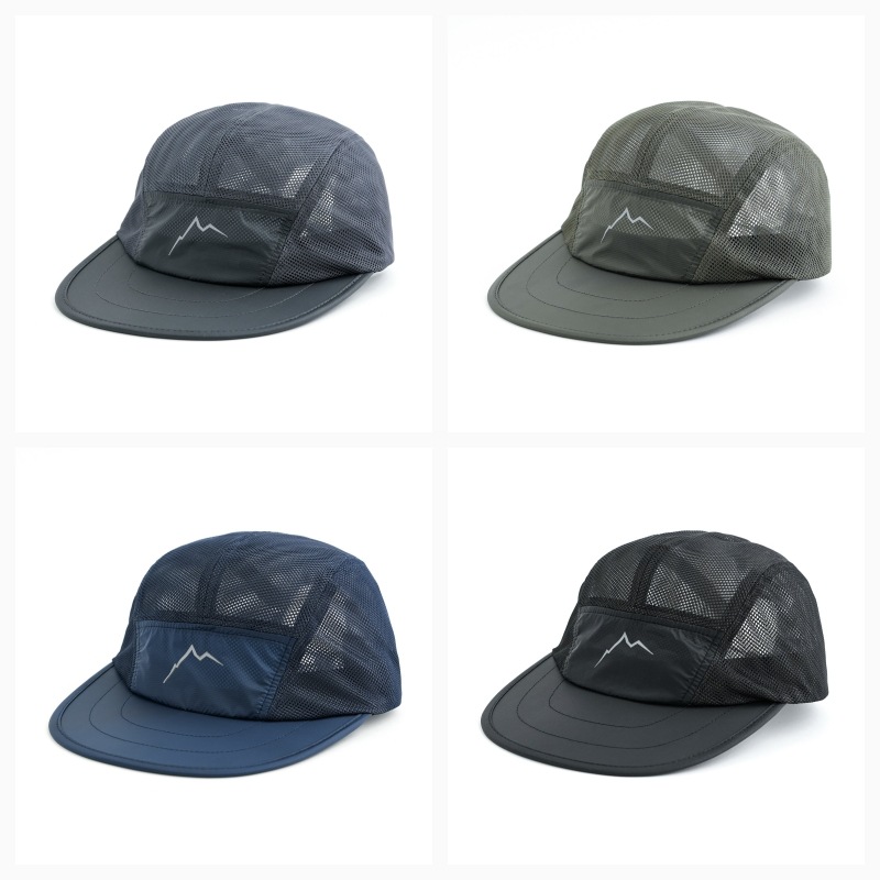 【CAYL】26SS DOUBLE MESH FEATHER CAP : 4COLORS