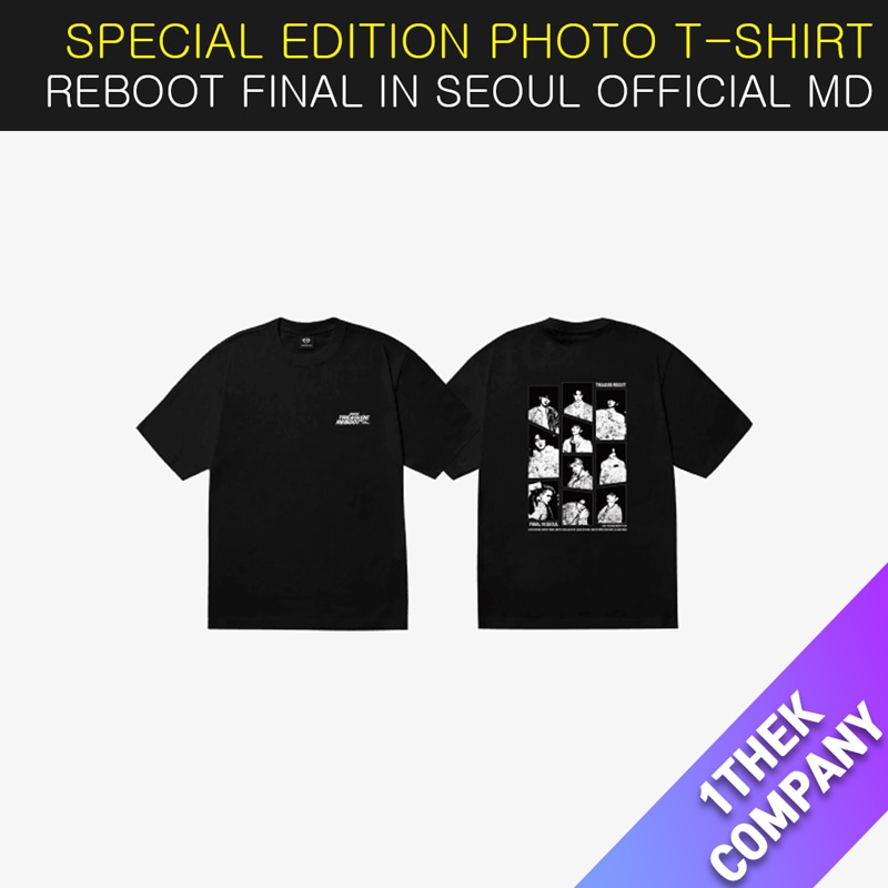 (購入金額特典)（SPECIAL EDITION PHOTO T-SHIRT）TREASURE REBOOT FINAL IN SEOUL OFFICIAL MDKPOP グッズ