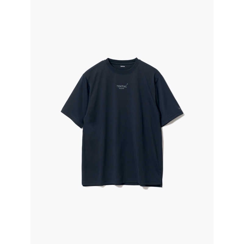 TENTIAL　BAKUNE Dry Men Short Sleeve 上 ネイビー(S)-25SS　25SSBA001M00080004N