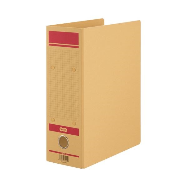 （まとめ）TANOSEE保存用ファイルN（片開き） A4タテ 800枚収容 80mmとじ 赤 1セット（24冊）3セット 41,187円