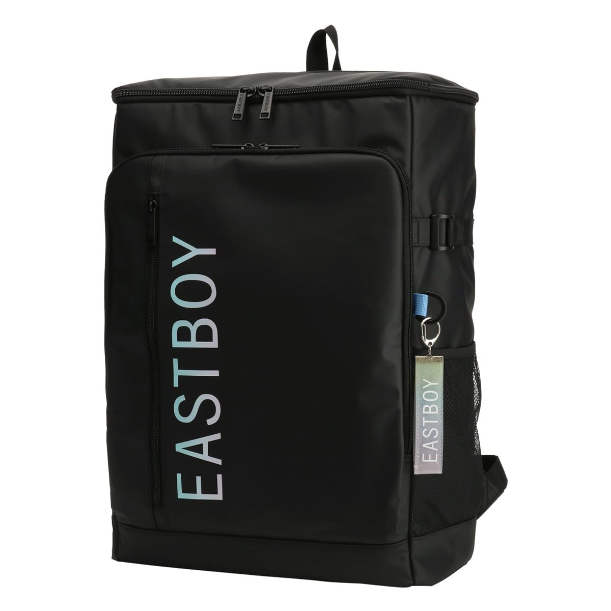 [イーストボーイ] リュック 30L B4 BOX型 クリア レディース EBA88 スクエア スクールリュック スクールバッグ 撥水 通学 部活 【64】 スカイ