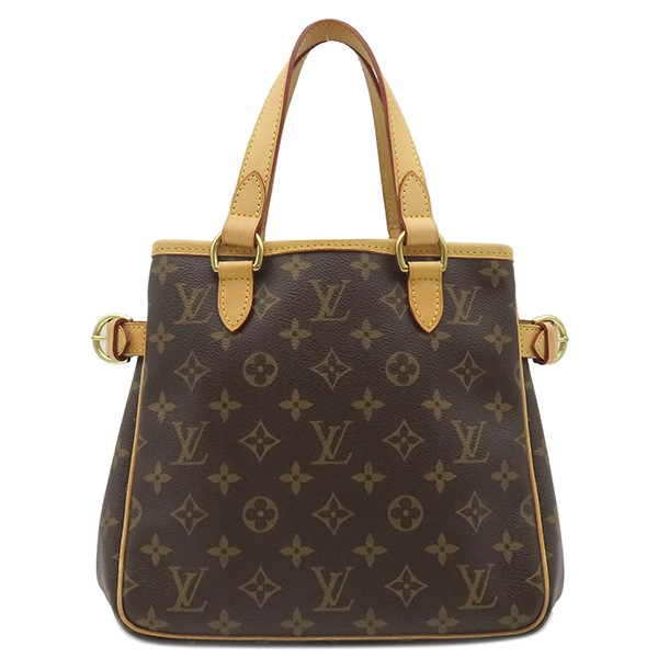 ルイヴィトン LOUIS VUITTON ハンドバッグ バティニョール モノグラムキャンバス モノグラム ゴールド金具 茶 M51156 VI0016【中古】