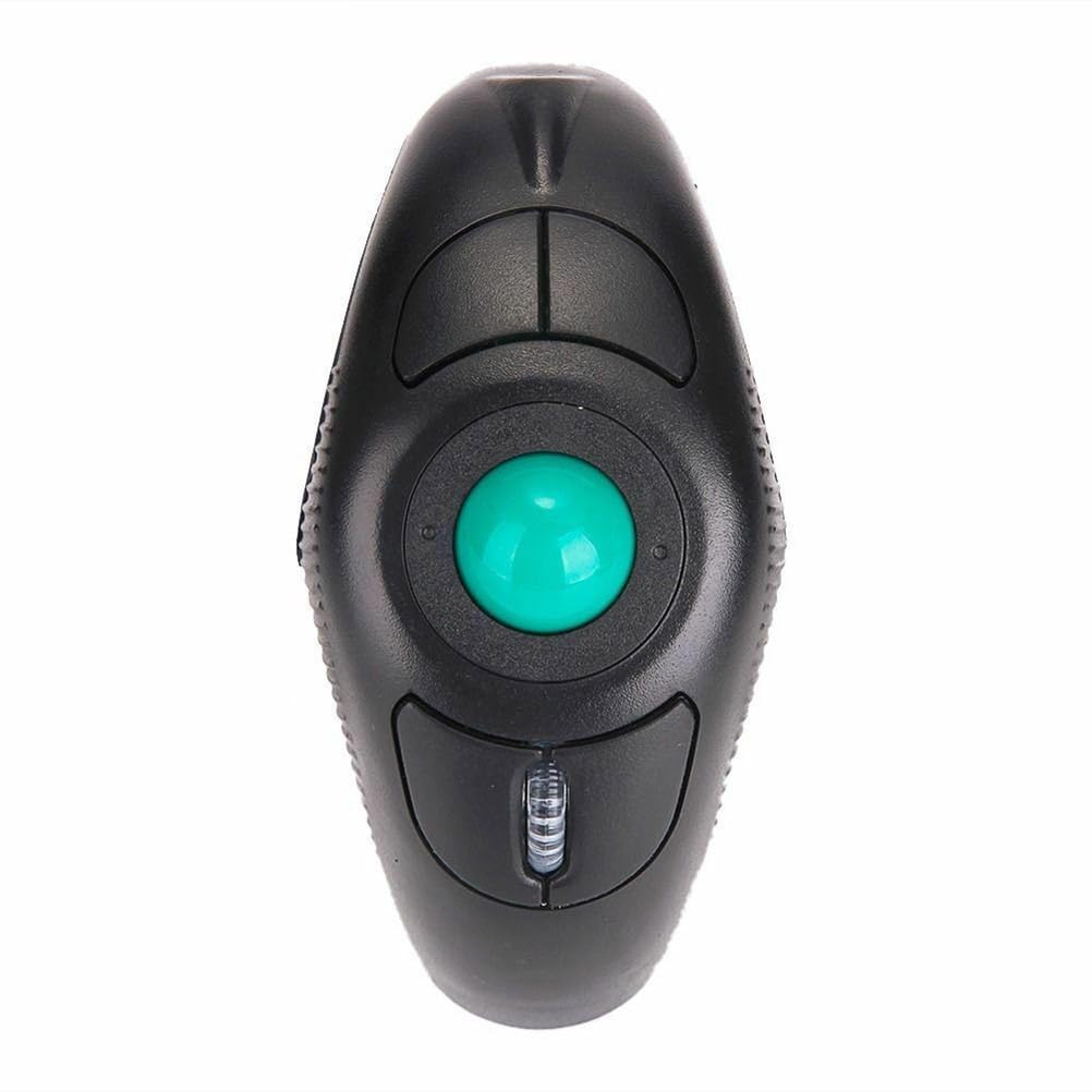 Mobestech トラックボールマウス 無線 2.4GHz Y-10 多機能 マウス トラックボール 外部マウス ハンドヘルド 黒
