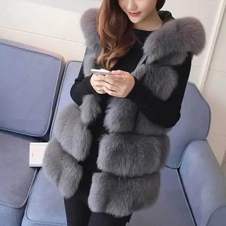 人気沸騰新柄追加 秋冬 レディース ファーコート 毛皮コート レディースコート フェイクファー アウター ファーベスト　暖かい 通勤　レディースアウター