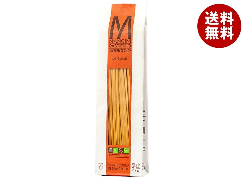 モンテ物産 マンチーニ リングイネ 500g×12袋入×(2ケース)