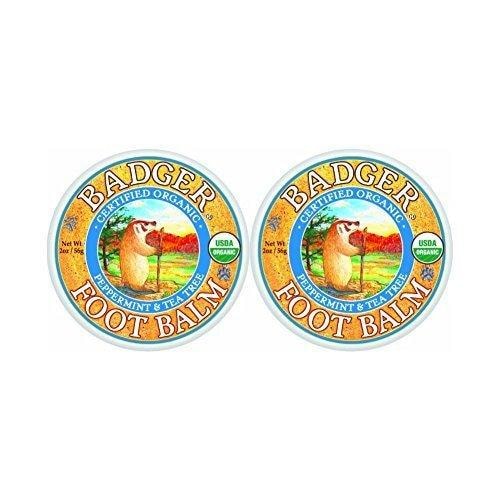 Badger - Foot Balm Peppermint & Tea Tree - 2 oz. (