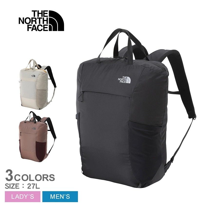 ヘイジートートパック NM82456 レディース メンズ アウトドア バックパック リュック 2WAY 軽量 耐久性 多機能 都市生活 通勤 通学 旅行 PCスリーブ ミニマル