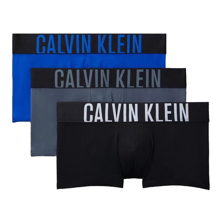 カルバンクライン：INTENSE POWER MICRO ローライズボクサーパンツ 3PK (ブラック／ロイヤルティ／タービュランス)【NB3611-401】