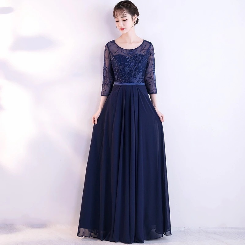 ステージ衣装 ロングスカート 冬新作 シンプル同窓会発表会パーティー結婚式演奏会お呼ばれドレス