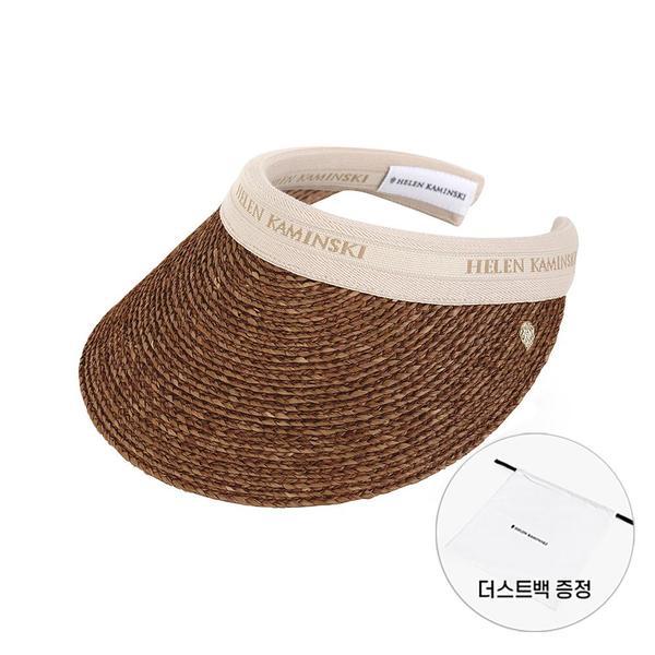 帽子 HAT50265 NSNTL ビアンカ ヌットシェル ナチュラル ロゴ バイザー