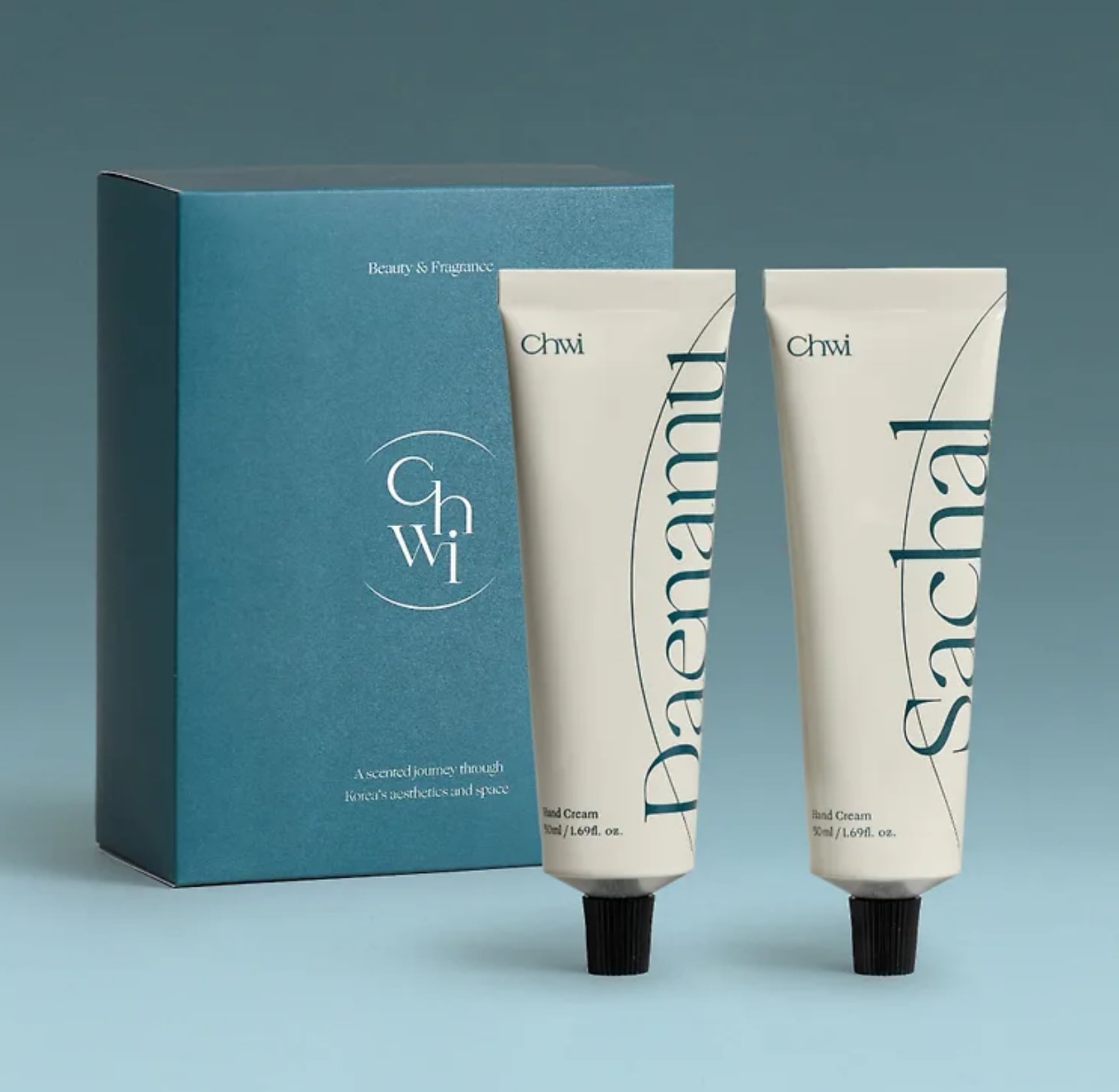 【Chwi チューブリンガー付き】 ビーガンハンドクリーム 50ml デュオギフトセットchwi, チュイ, 韓国コスメ, セット, 保湿, プレゼント, 人気, ハンドケア, ペアセット, 香り,