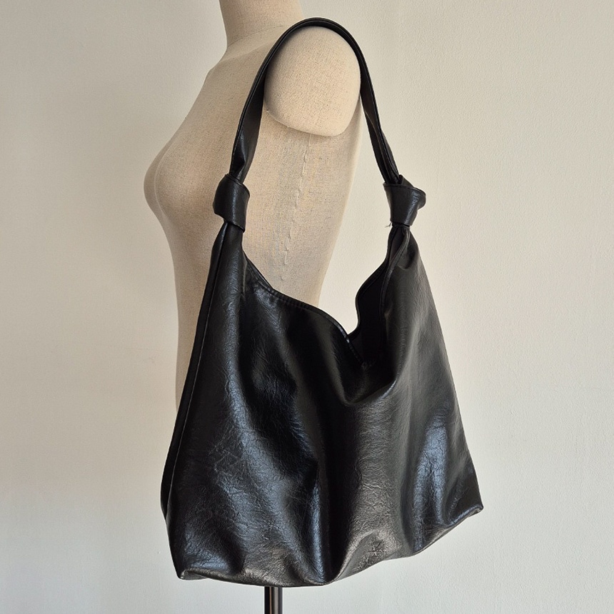 ロエンナ ビンテージ 革 結び ショルダーバッグ (pouch set)