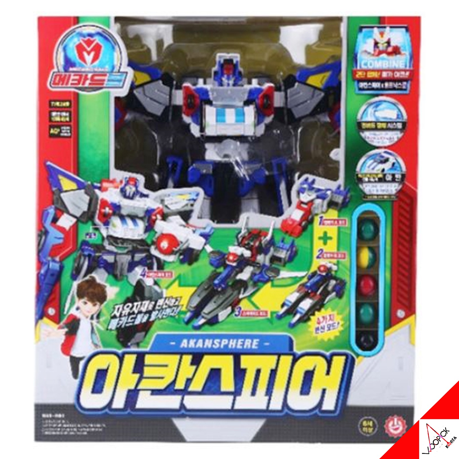 メカードボール/アーカンスフィア/4段変身/ロボット/変身ロボット/合体ロボット/韓国アニメ/ターニングメカード/アカン 9,061円
