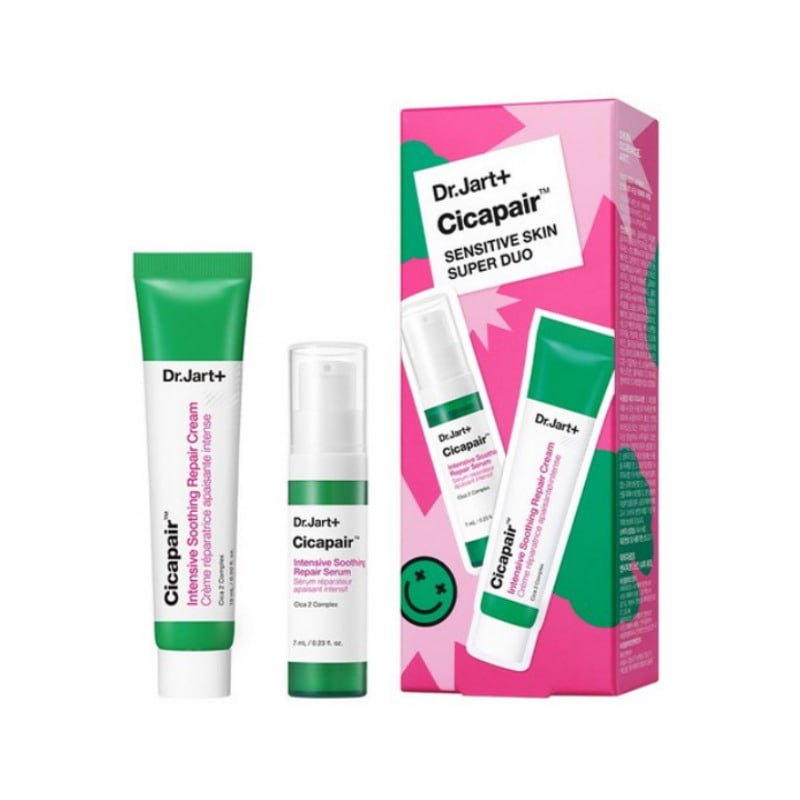 シカペアインセンティブスージングリペアクリーム, 15ml +シカペアインテンシブスージングリペアセラム, 7ml, トラベルキット 1セット