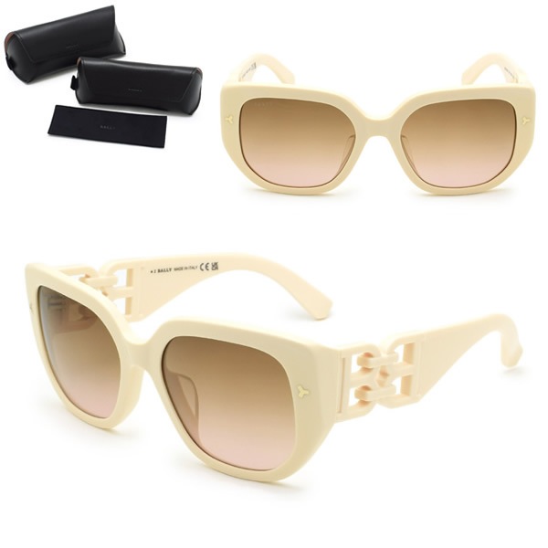 サングラス BY0105-H/S 25F 56 サングラス アジアンフィット UVカット レディース アイボリー ブラウンピンクグラデーション 11,376円