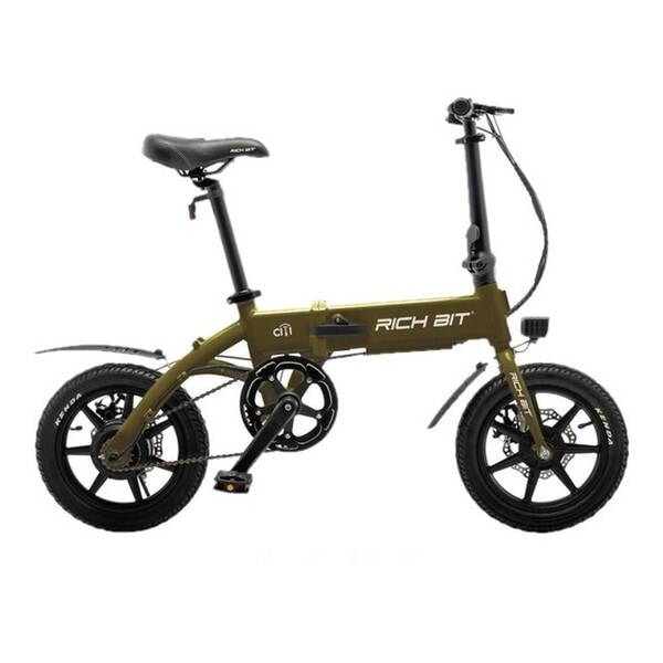 Acalie RICHBIT CITY ASSIST ゴールデンオリーブ 電動アシスト自転車 (14インチ) メーカー直送