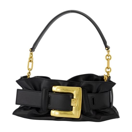 BALMAIN Women Messenger Bags HN1AE994LSAX 0PA black