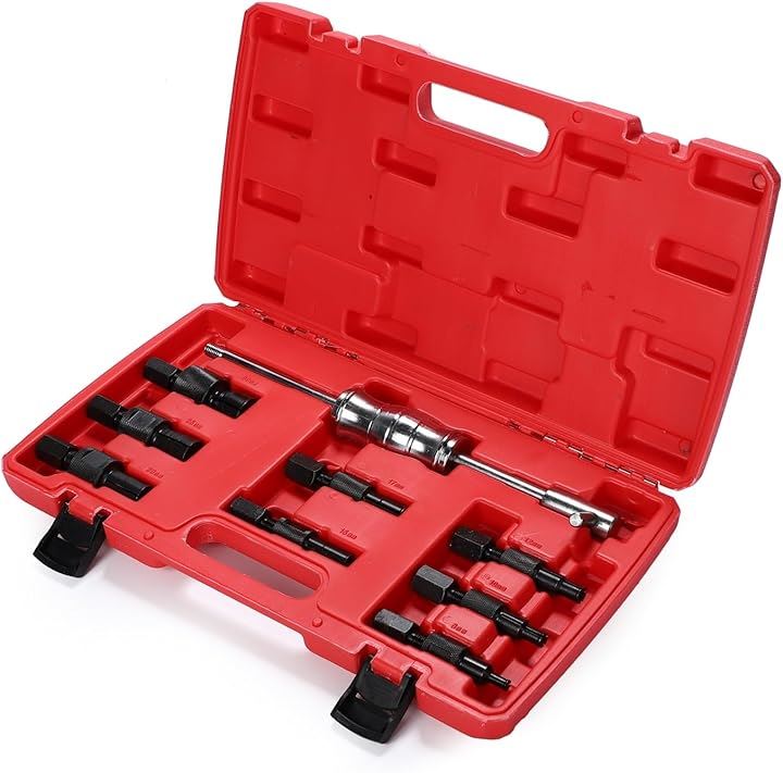 ブラインドインナー ベアリングプーラー 9点セット スライドハンマー付き 内部ツールキット8-32mm(インナーベアリングプラー) 7,038円