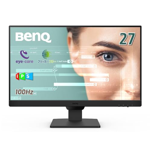 ベンキュージャパン BenQ GW2790 アイケアモニター (27インチ/フルHD/IPS/sRGB 99%/ウルトラスリムベゼル/輝度自動調整機能(B.I. Gen2)搭載/ブルーライト軽減プラス