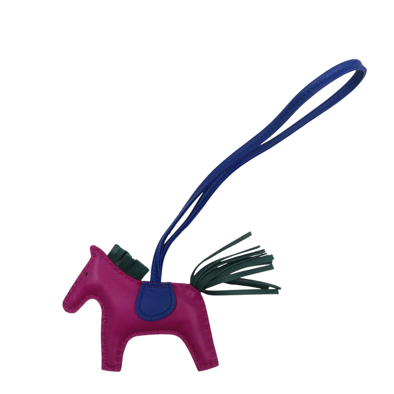 美品 バッグチャーム ロデオMM キーホルダー アニョーミロ/アニョーミロ ローズパープル A刻印 0914【中古】 レディース