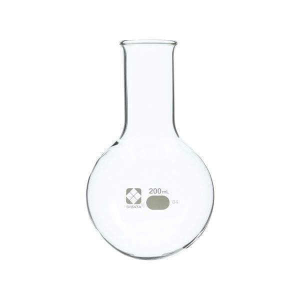 丸底フラスコ 200mL 10入 [010500-200A]