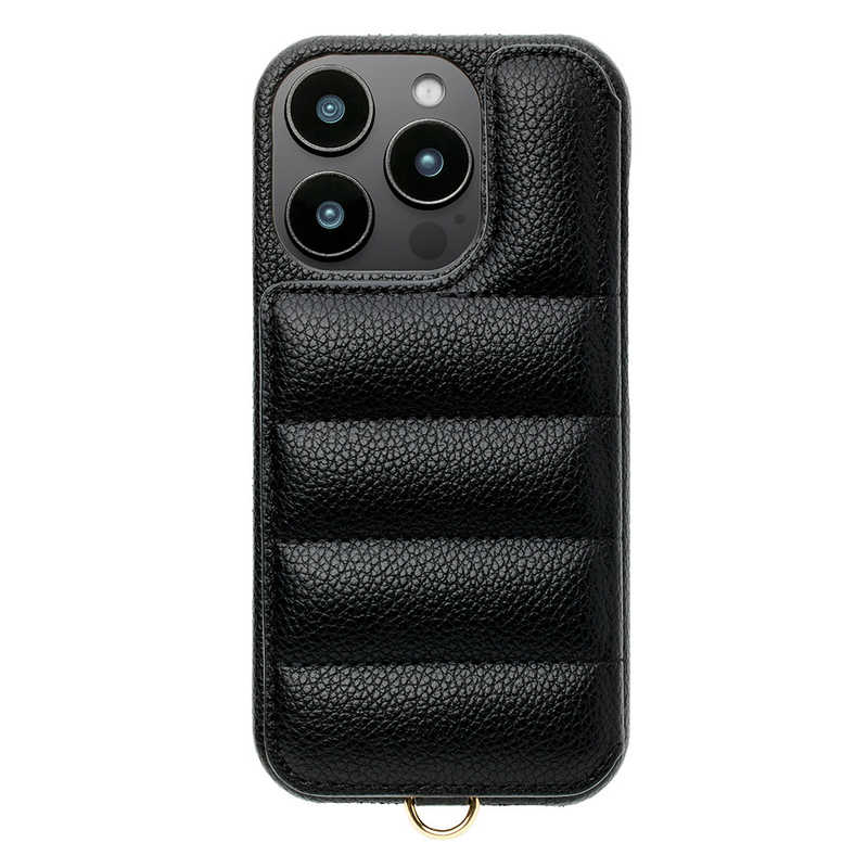 CCCフロンティア　Puffy Case for iPhone 16 Pro (black)　UNICSIP24MP2PCBK