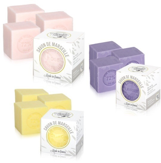 デオフィル バトン マルセイユ せっけん 100g x 4