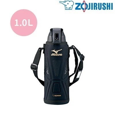 象印 水筒 直飲み ステンレスクールボトル TUFF 1.0L SD-FX10-BA ブラック