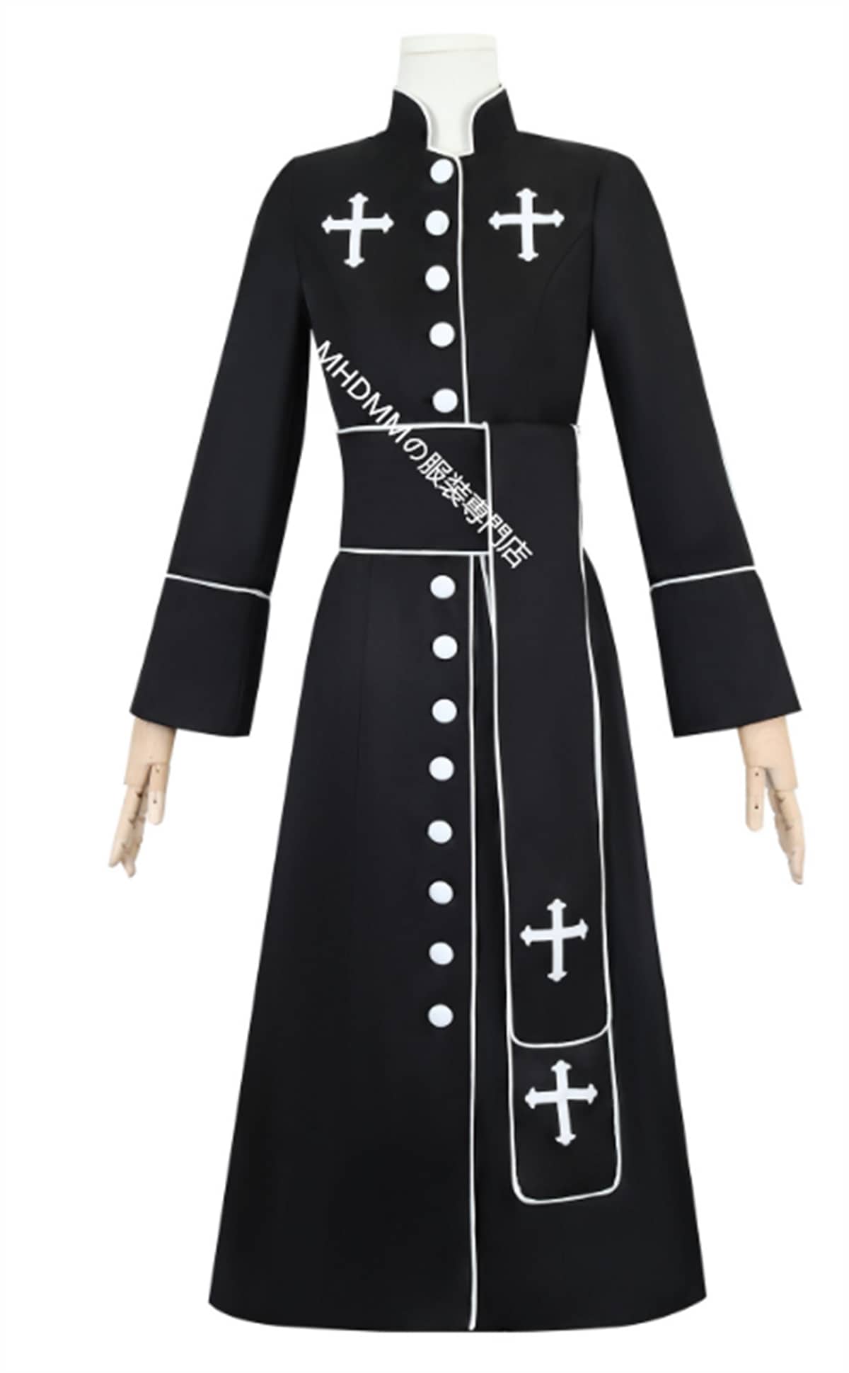 神父 牧師 コスプレ ハロウィン 仮装 修道士 衣装