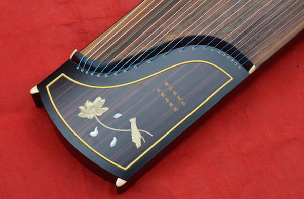 中国古筝21弦 中国琴 21弦 約163cm 弦楽器 ヴィンテージ引き取りのみ