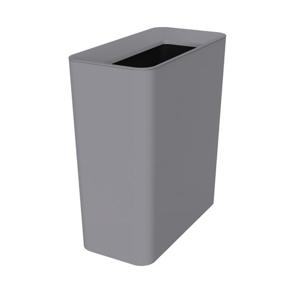 （まとめ） アスベルルクレールCV スリム 9.5L グレー A6208GY 1台 [x3セット]