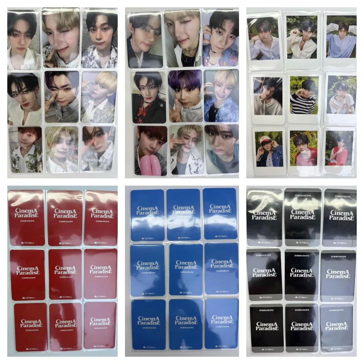 公式品　zerobaseone zb1 yetemall 特典とトレカ　/ポラロイド　 メンバー選択